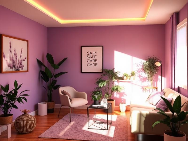 Peaceful therapy space