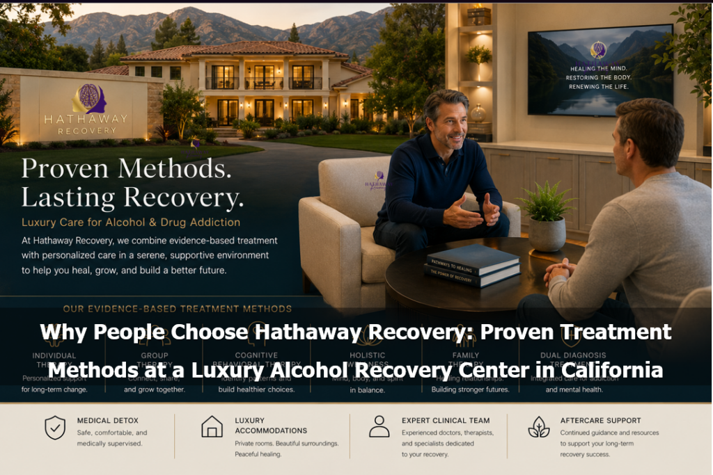 Why People Choose Hathaway Recovery: Proven Treatment Methods at a Luxury Alcohol Recovery Center in California